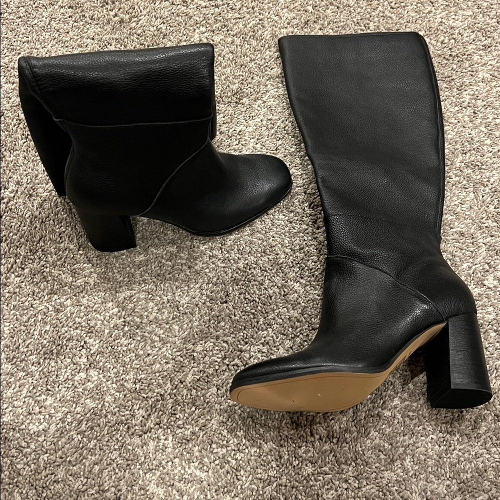 Dolce Vita Black Heeled Boots